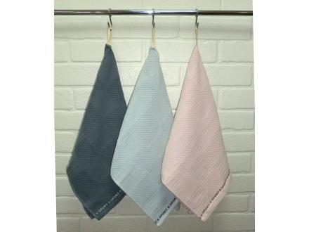 Полотенце вафельное Соты 34*75 Китай (12шт)