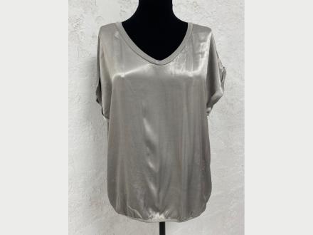 Футболка комбинированная атлас