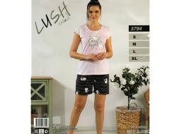 Домашний костюм футболка + шорты 3794