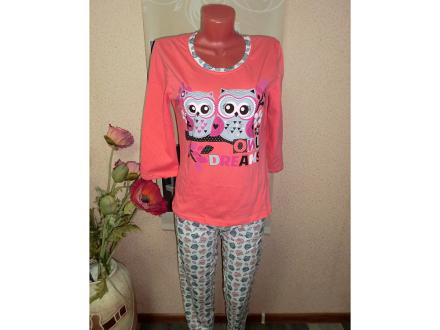 Домашний костюм футболка + брюки 384 а