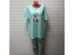 Домашний костюм футболка + брюки 039