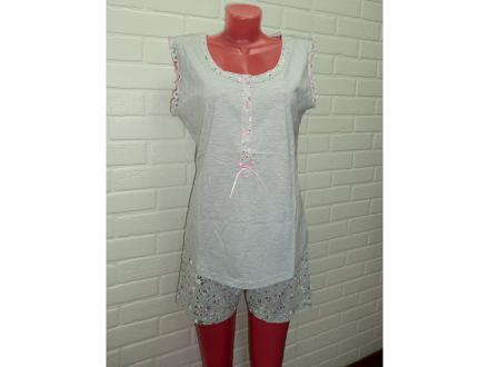 Домашний костюм футболка + шорты 5065