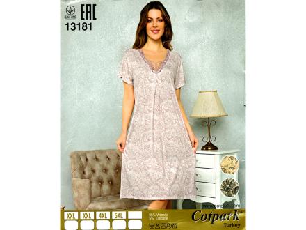 Ночная сорочка с рукавом 13181