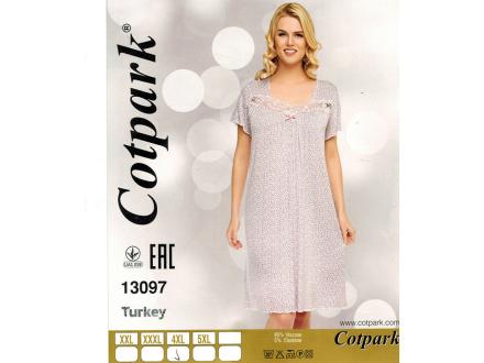 Ночная сорочка с рукавом 13097