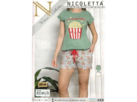 Домашний костюм футболка + шорты 60148