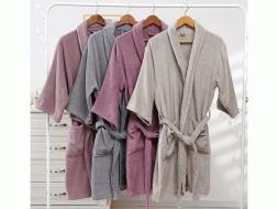 Халат женский махровый на запах  8537385