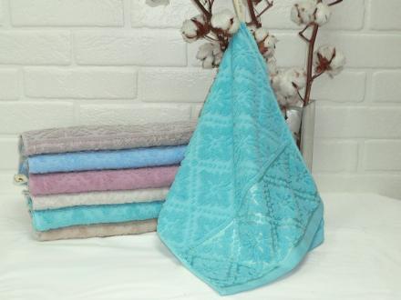 Полотенце Махровый узор 34*75