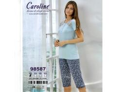 Домашний костюм футболка+бриджи 98587