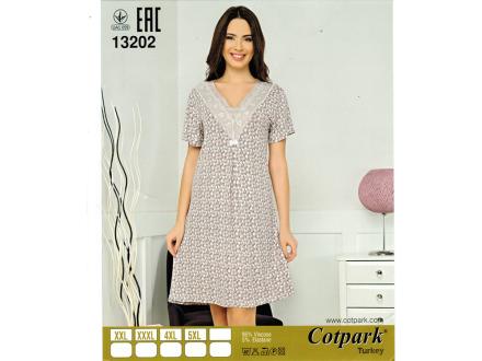 Ночная сорочка с рукавом 13202