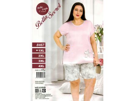 Домашний костюм футболка + шорты 8467