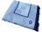 Плед cotton Rajtex 200*220 Геометрия голубая 07307a