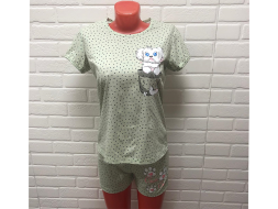 Домашний костюм футболка + шорты 385