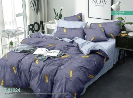 ПР-411 КПБ Райтекс Поплин 1,5 спальный (100%хлопок) 150*210 НА МОЛНИИ