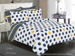 ПР-343 КПБ Райтекс Поплин 2,0 спальный (100%хлопок) 175*215 НА МОЛНИИ