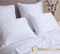 КПБ (1,5 сп.; сатин; 2 нав. 70*70) 5719/1 Амелия белый