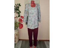 Домашний костюм футболка с длинным рукавом + брюки Евдокия №70