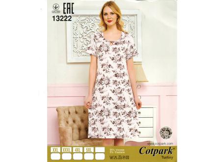 Ночная сорочка с рукавом 13222