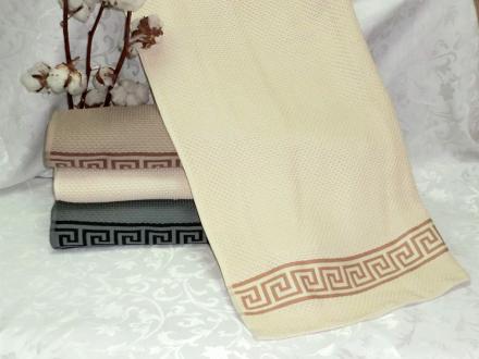 Полотенце Вафля Греция 70*140 Китай (6шт)