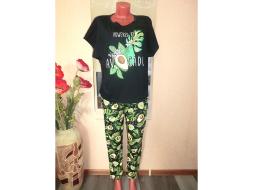 Домашний костюм футболка + брюки 533А