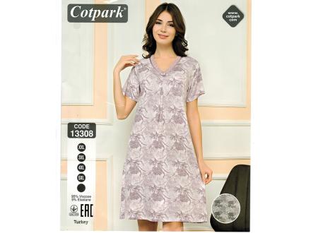 Ночная сорочка с рукавом 13308