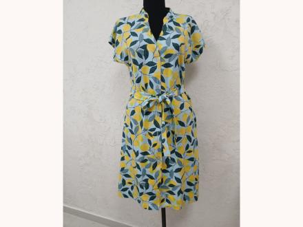 Халат трикотажный на пуговицах Илона арт.323