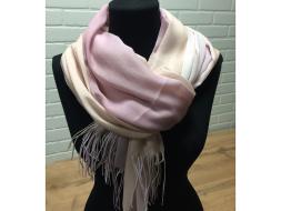 Шарф бамбук с кистями/бахромой