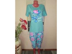 Домашний костюм футболка + бриджи Уитни-Флора