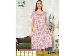 Ночная сорочка с рукавом 13224