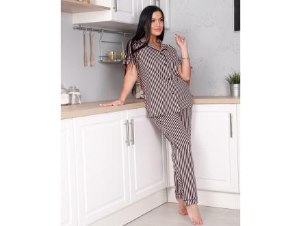 Домашний костюм  рубашка+брюки 425