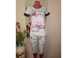 Домашний костюм футболка + бриджи1545б