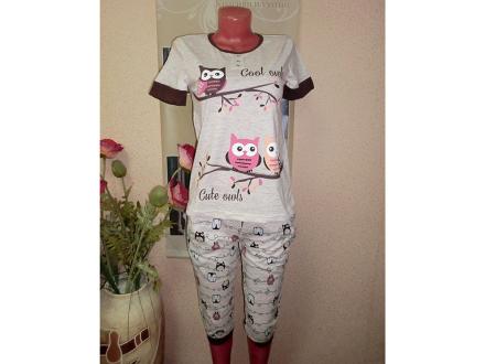 Домашний костюм футболка + бриджи1545б