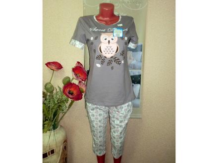 Домашний костюм футболка + бриджиТК 1194