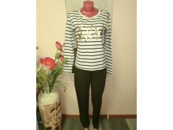 Домашний костюм футболка с длинным рукавом + брюки М 207