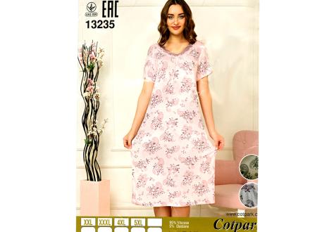 Ночная сорочка с рукавом 13235