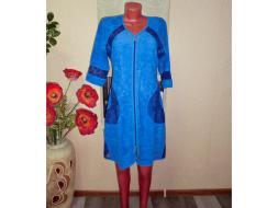 Халат махровый на молнии Грация