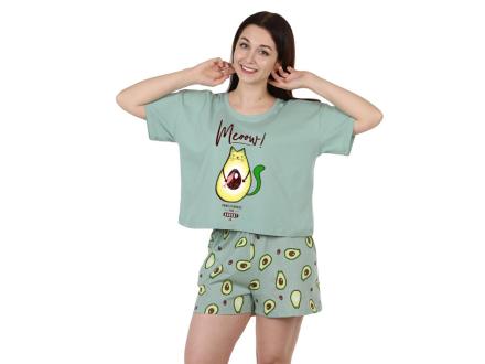 Домашний костюм футболка+ шорты 631Ш