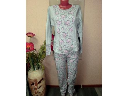 Пижама женская Эбби футер с начесом+брюки ФП-6 Пж-004