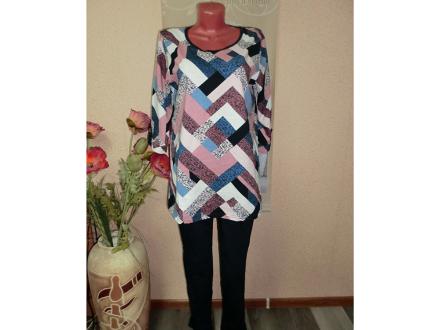 Домашний костюм футболка + брюки 1176