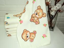 Полотенце махра Мишка Барни 50*90 арт.8505261