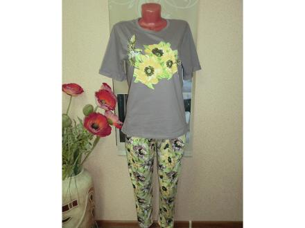 Домашний костюм футболка + брюки 1187