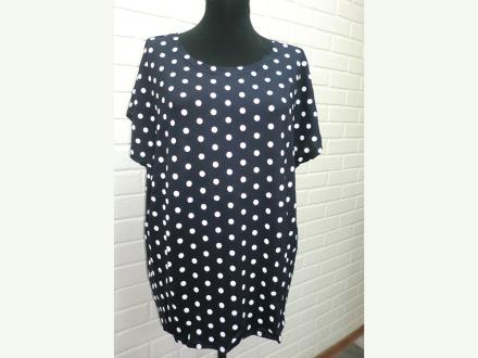 Футболка вискоза Горох/Геометрия/А1