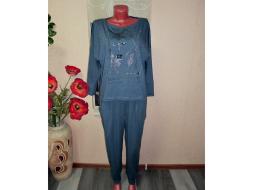 Домашний костюм футболка с длинным рукавом + брюки ТК-141