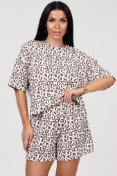 Домашний костюм  футболка +шорты 012