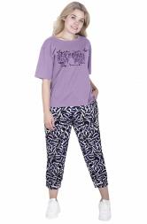 Домашний костюм  футболка +бриджи К259