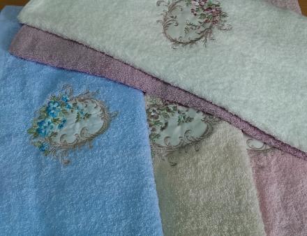 Полотенце Незабудка 34*70  Китай (10шт)