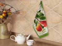 Кухонные полотенца Груша (фрукты) 40х60 (12шт)