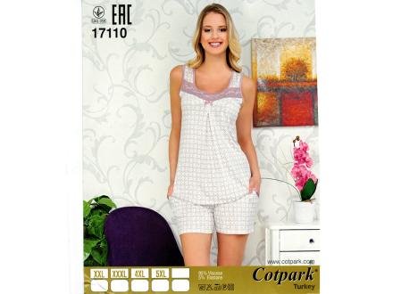 Домашний костюм майка+шорты 17110