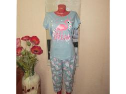 Домашний костюм футболка +бриджи 373б