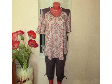 Домашний костюм футбола+бриджи КД626