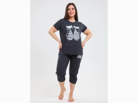 Домашний костюм футболка + бриджи Sebo ботал